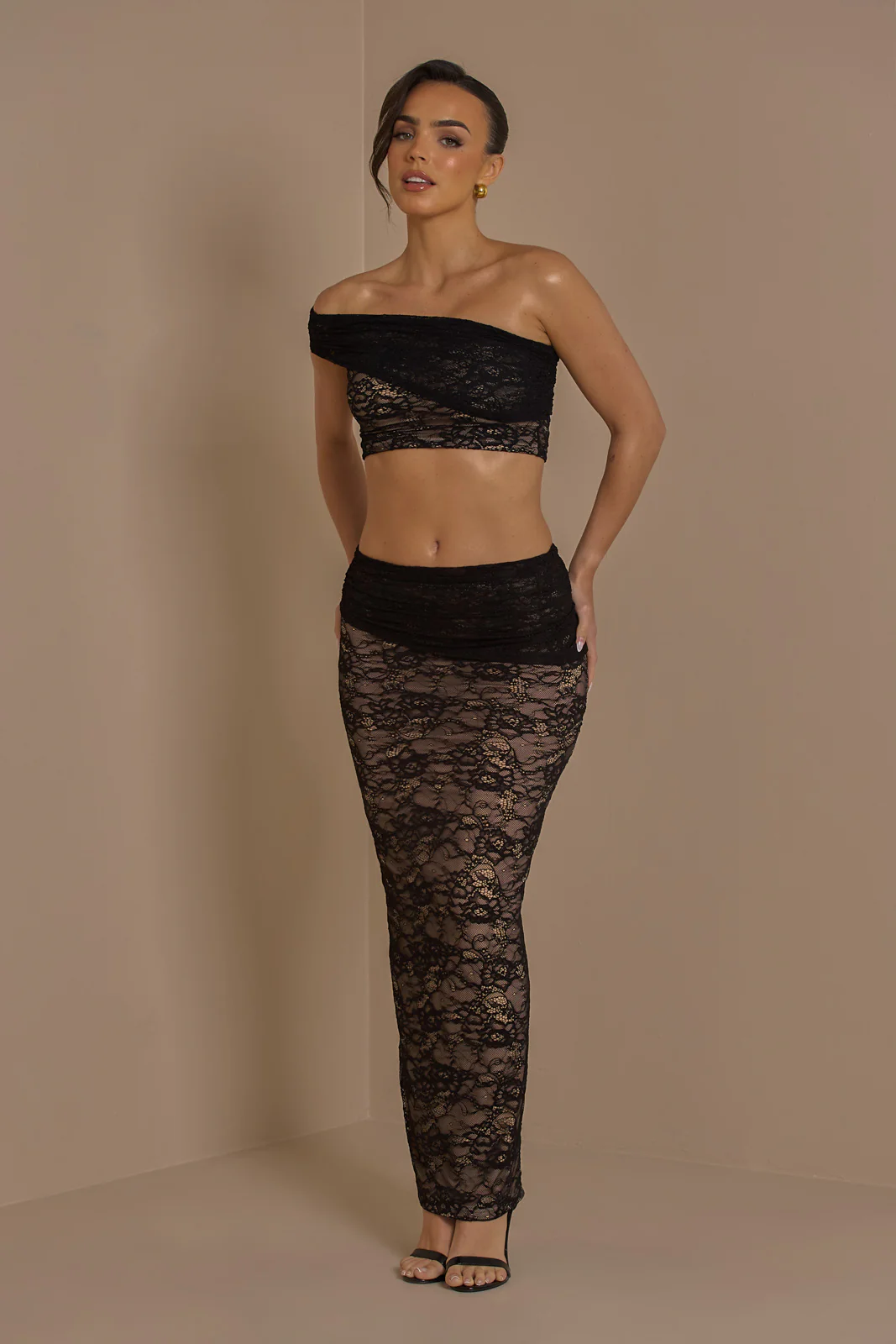ANASTASIA LACE CO-ORD | BLACK - SALE - Image 16