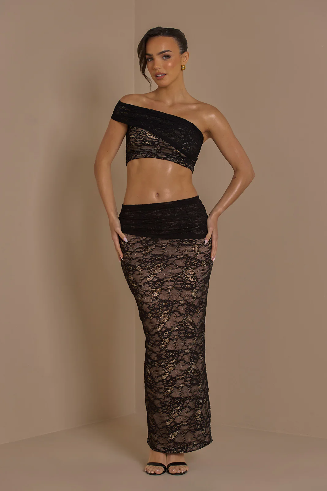 ANASTASIA LACE CO-ORD | BLACK - SALE - Image 7