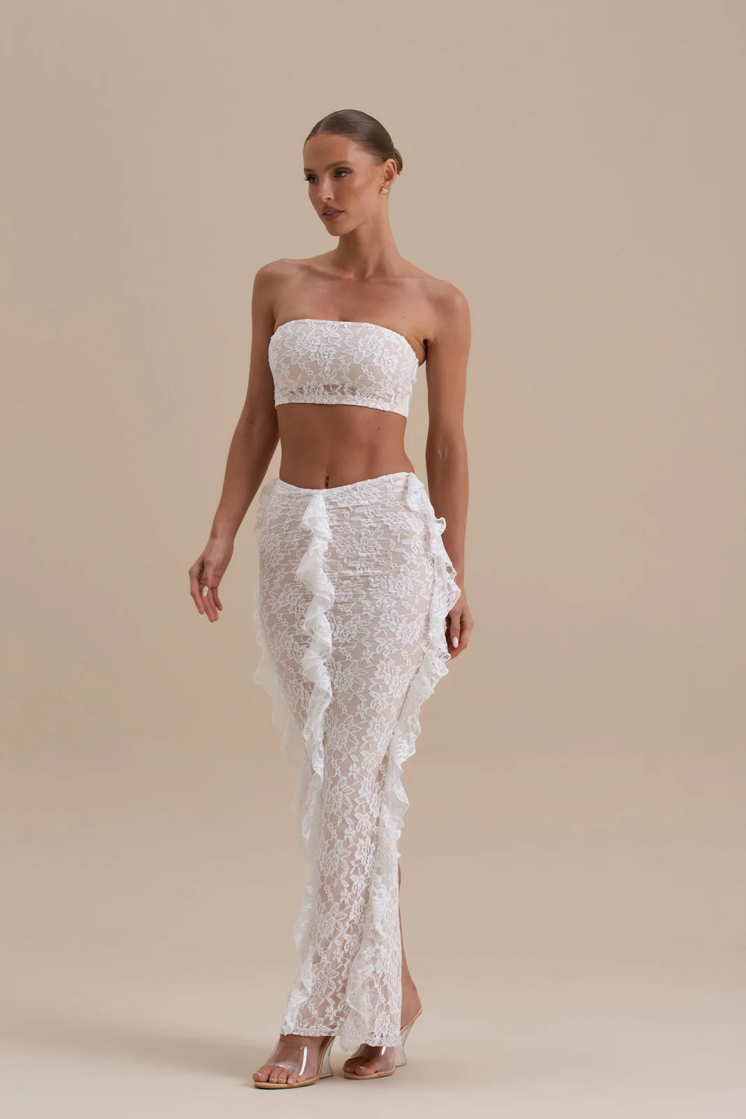 ARIEL CO-ORD | WHITE LACE - SALE - Image 5