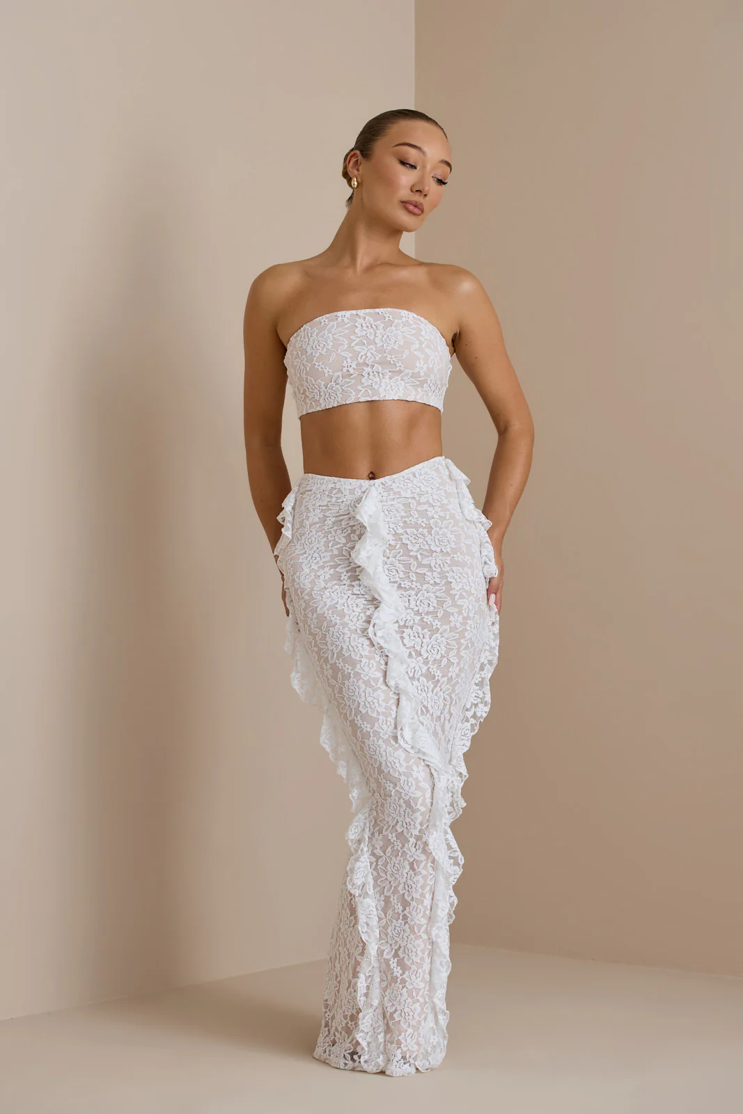 ARIEL CO-ORD | WHITE LACE - SALE - Image 6