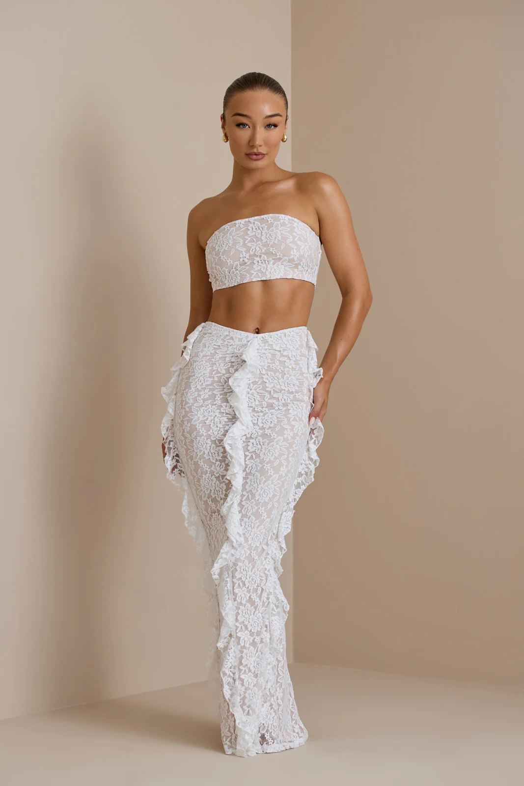ARIEL CO-ORD | WHITE LACE - SALE - Image 7