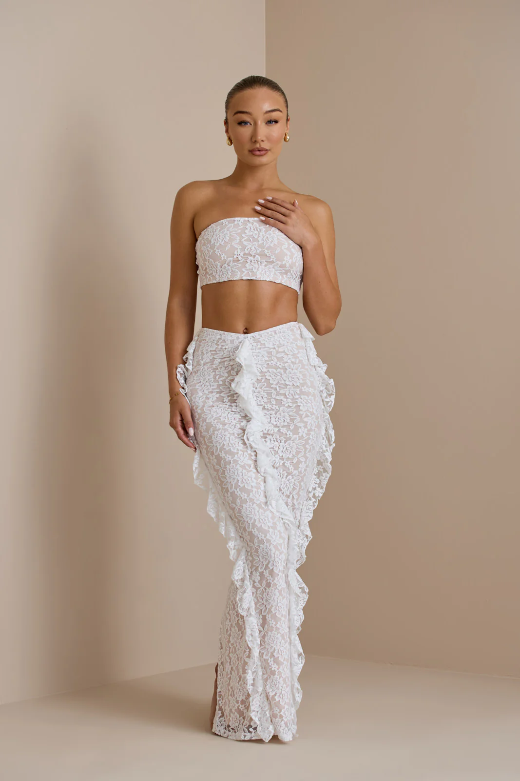 ARIEL CO-ORD | WHITE LACE - SALE - Image 8