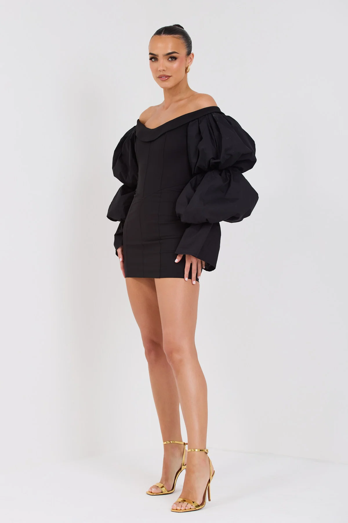 PALOMA MINI DRESS | BLACK - SALE - Image 13