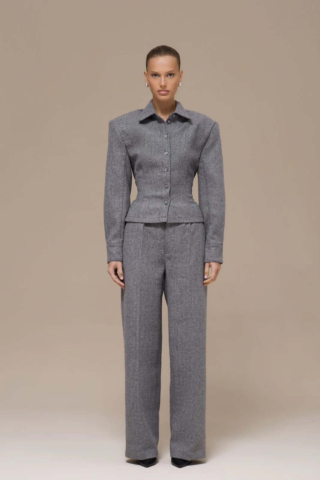 BLAIR TROUSER | GREY - SALE - Image 3