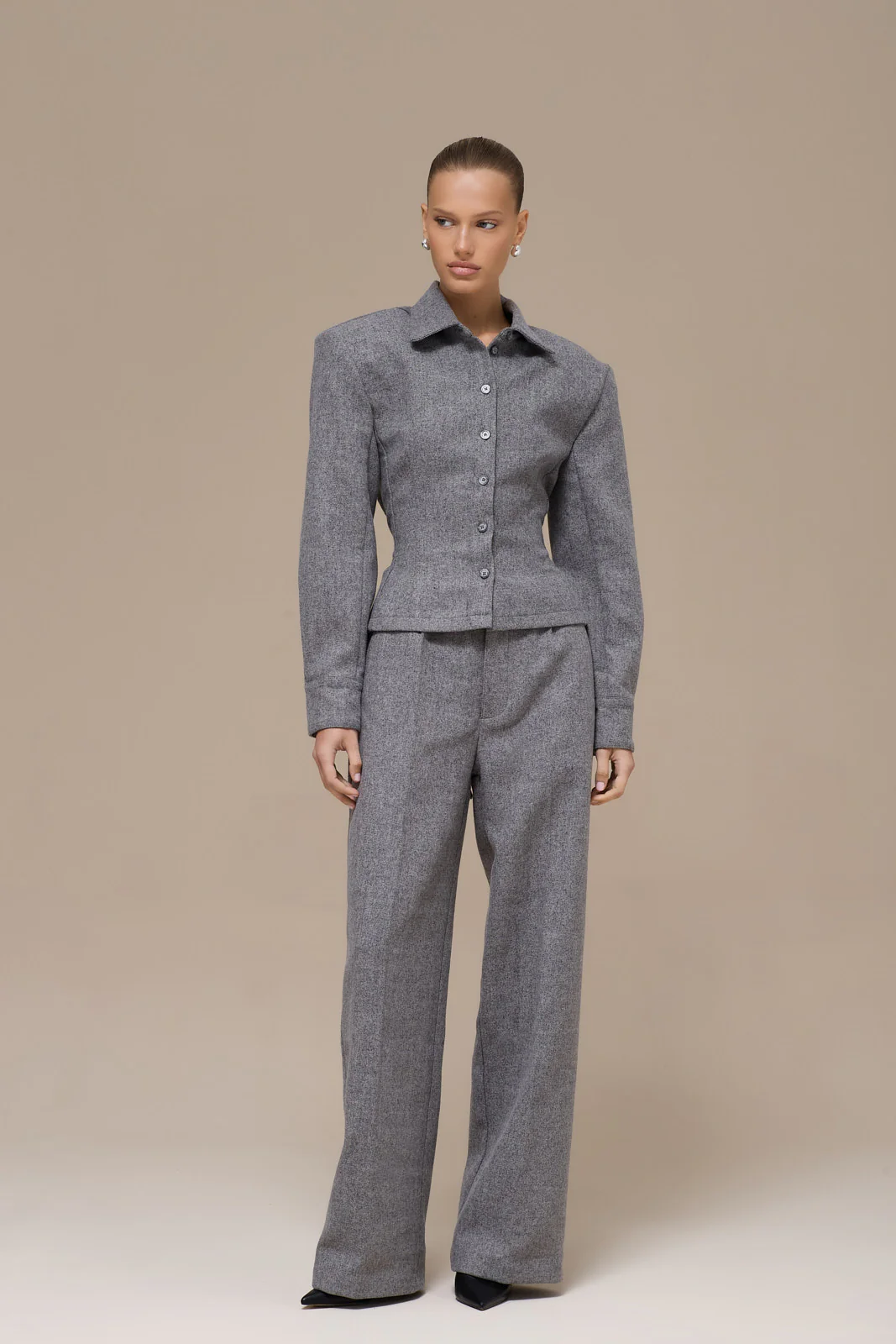 BLAIR TROUSER | GREY - SALE - Image 5