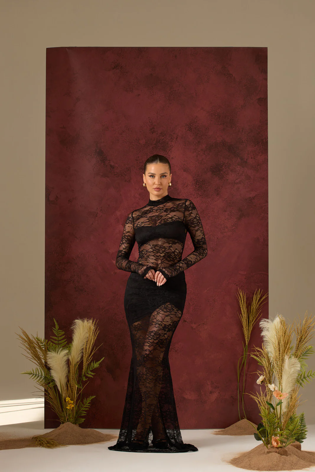 BRITNEY LACE BODYSUIT | BLACK - Image 13