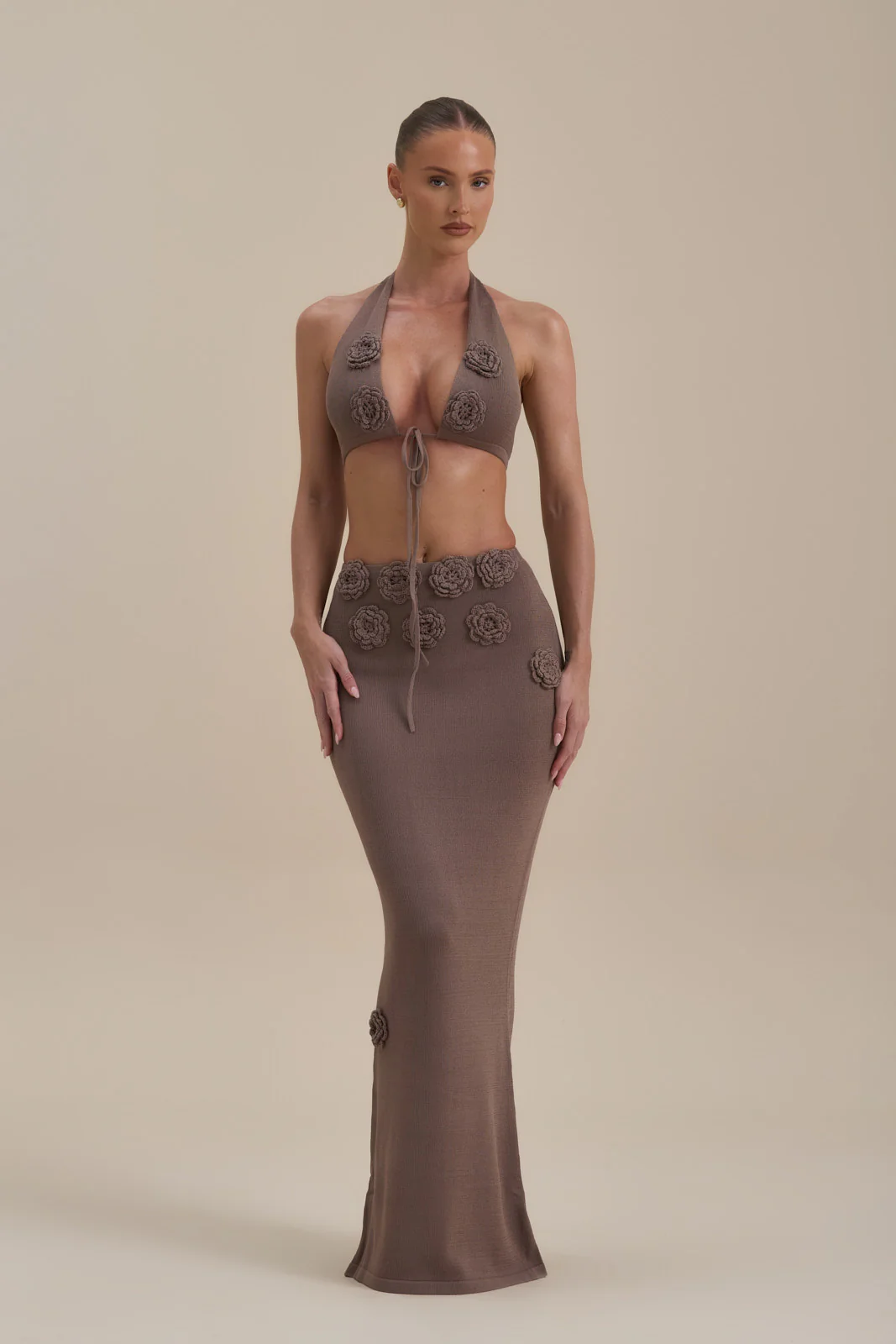 DAISY BRA TOP | MOCHA MOUSSE - Image 3