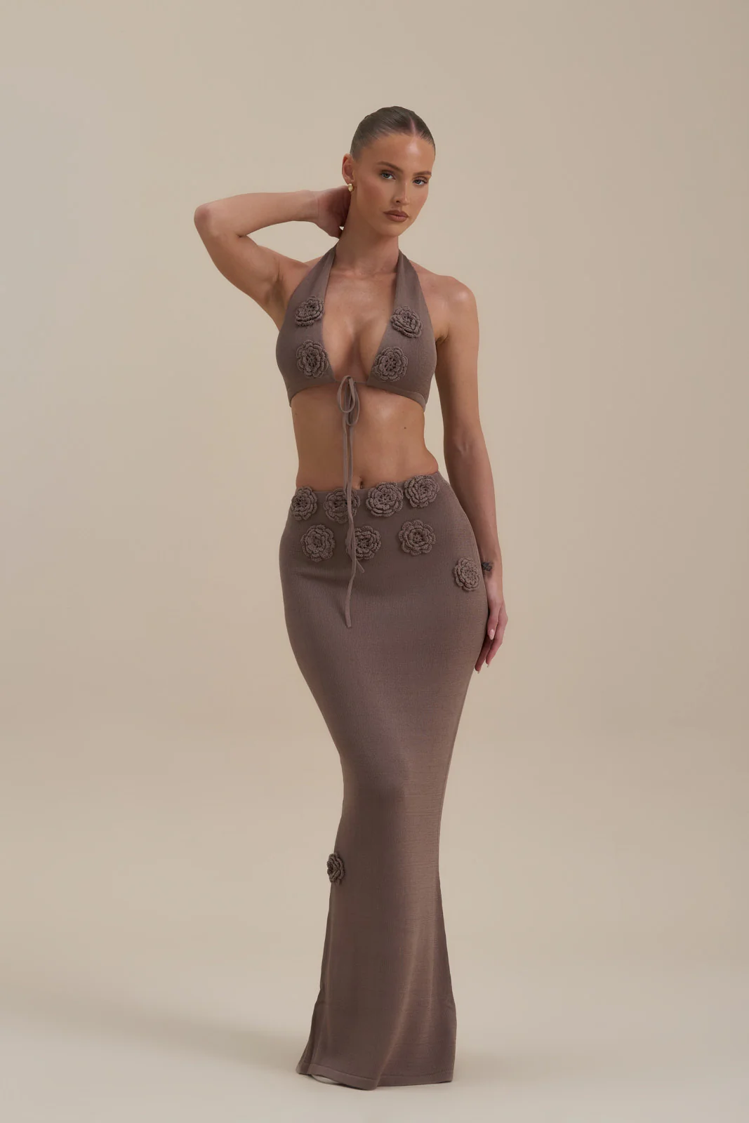 DAISY BRA TOP | MOCHA MOUSSE - Image 4