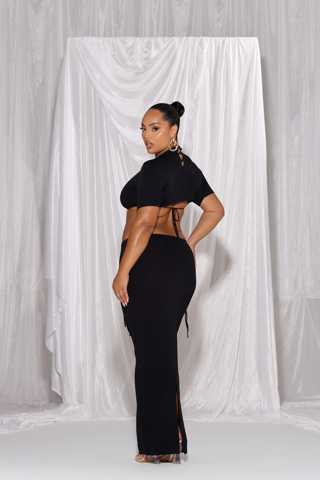 ELLE CO-ORD | BLACK - SALE - Image 7