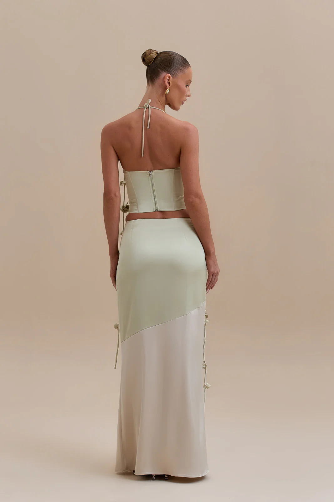 ESMERELDA CORSET | SAGE - SALE - Image 5
