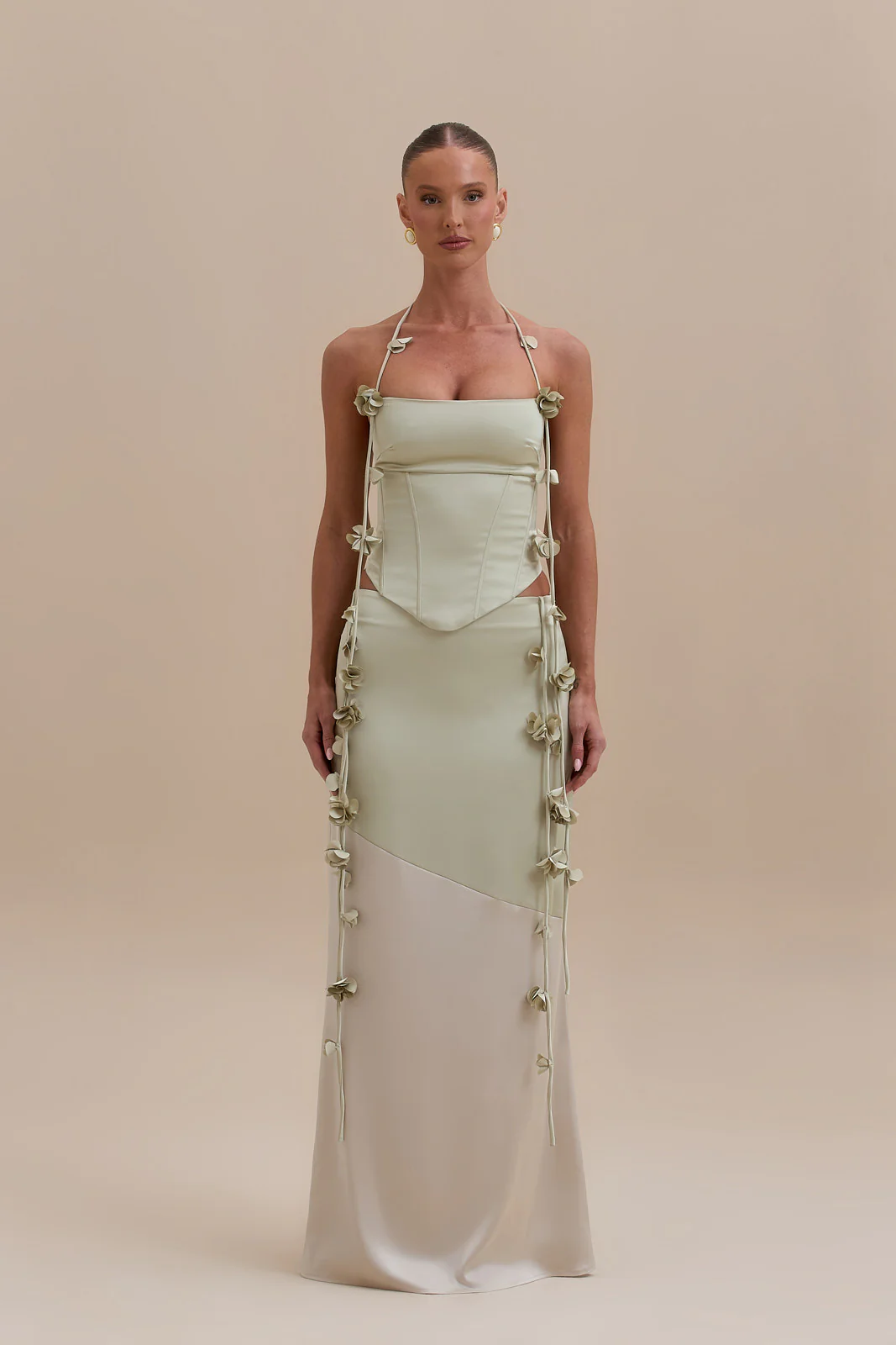 ESMERELDA CORSET | SAGE - SALE - Image 7