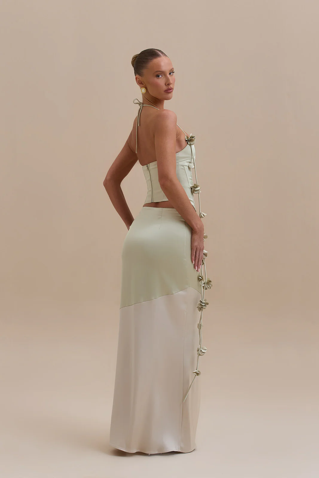 ESMERELDA CORSET | SAGE - SALE - Image 8