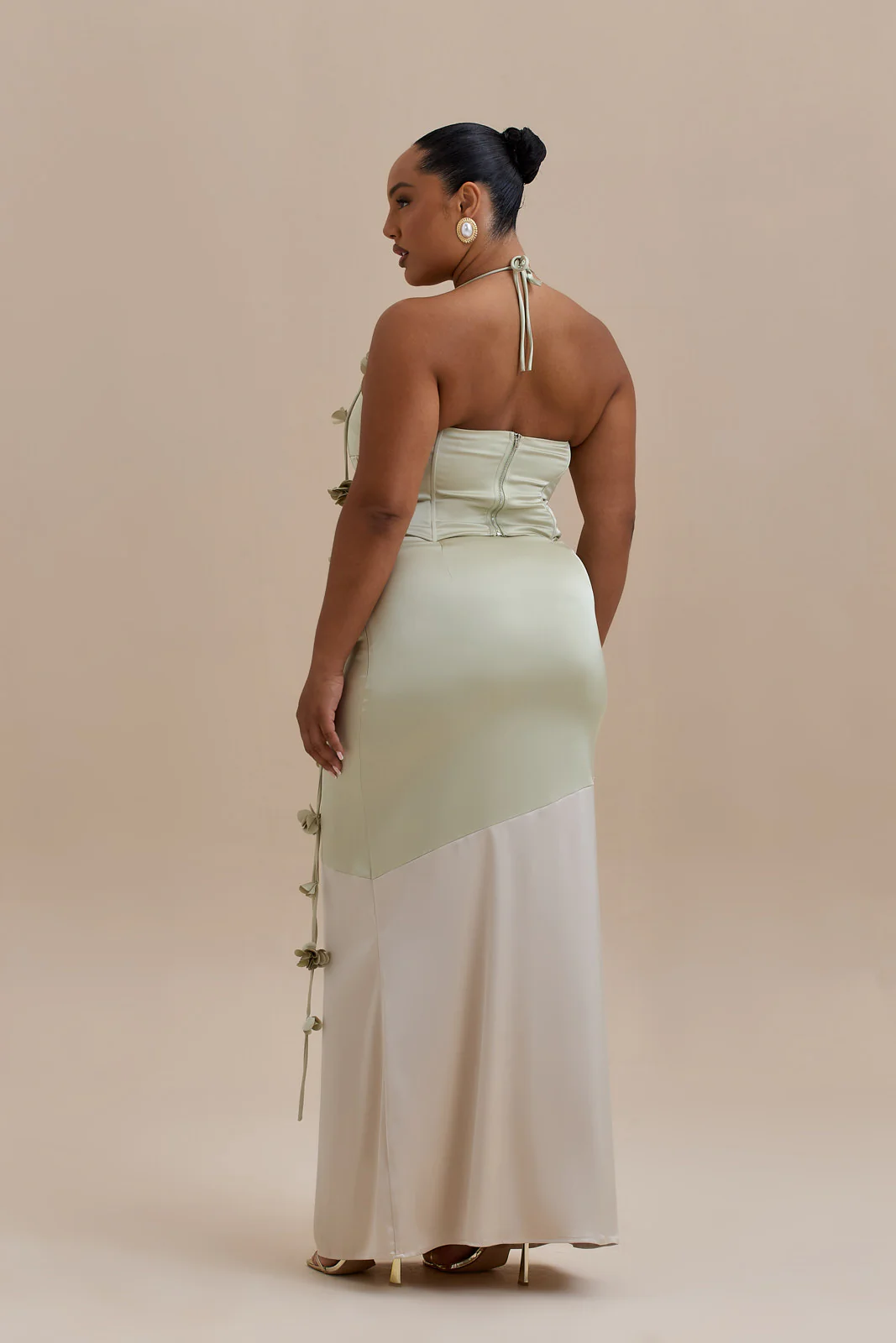 ESMERELDA CORSET | SAGE - SALE - Image 13