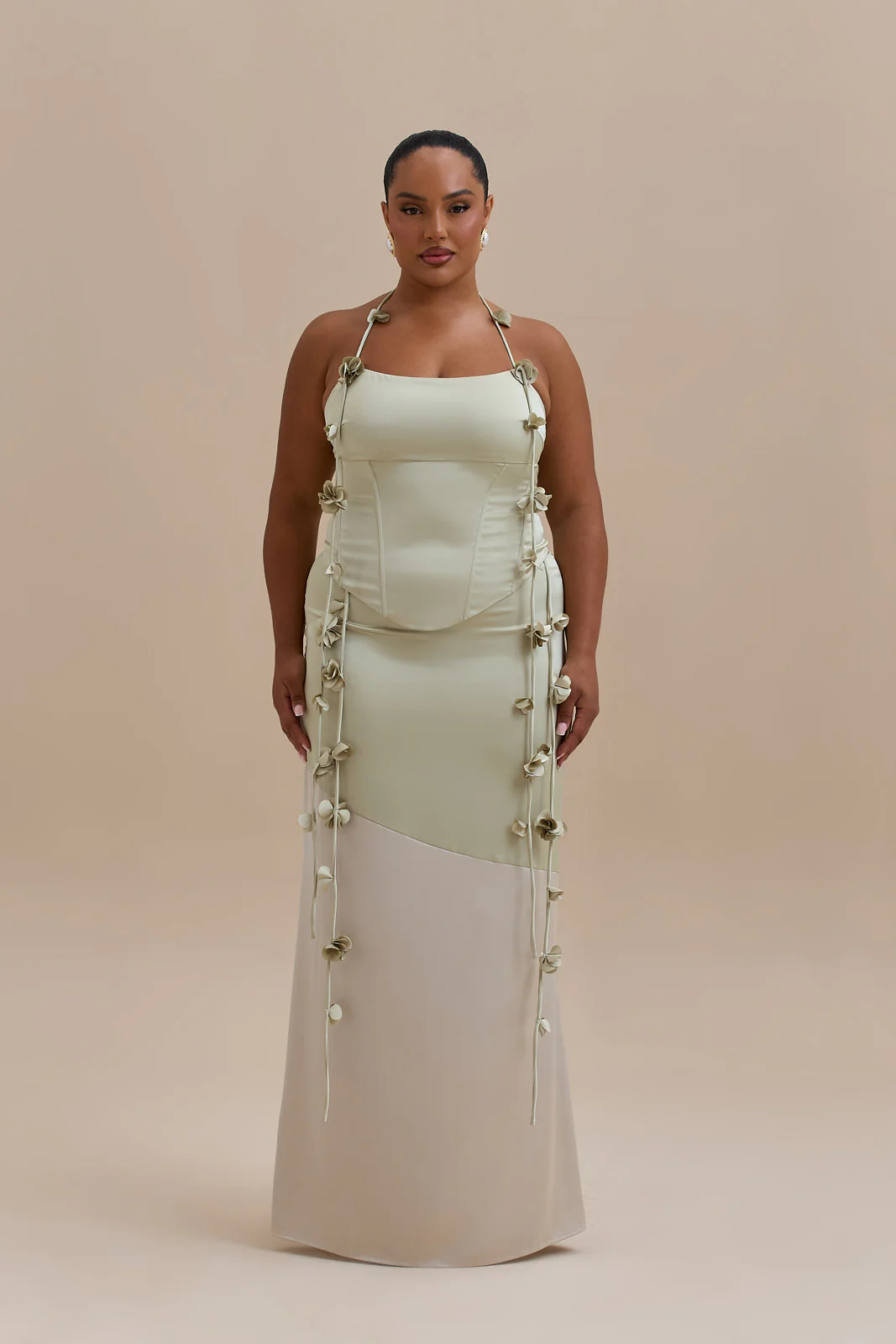 ESMERELDA CORSET | SAGE - SALE - Image 11