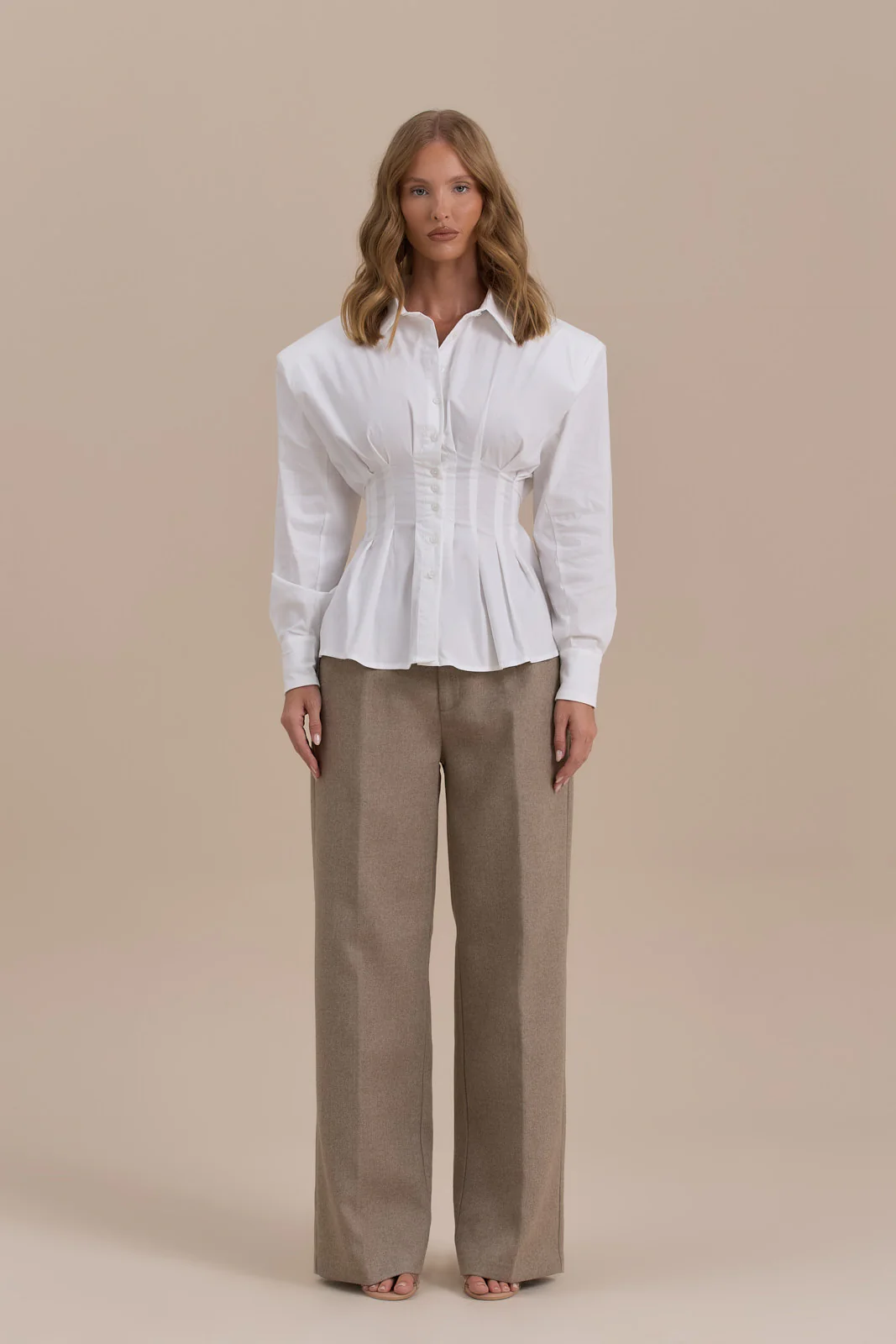 FARRON TROUSER | SAND - SALE - Image 13