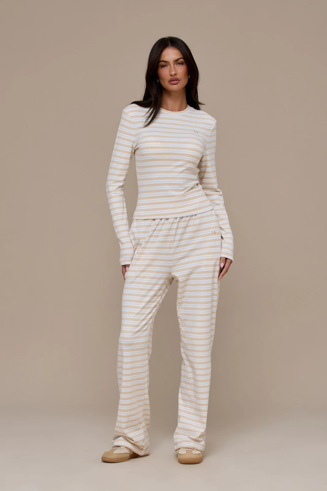 FRANKIE LONG SLEEVE ROUND NECK TOP | MILK & HONEY - Image 2