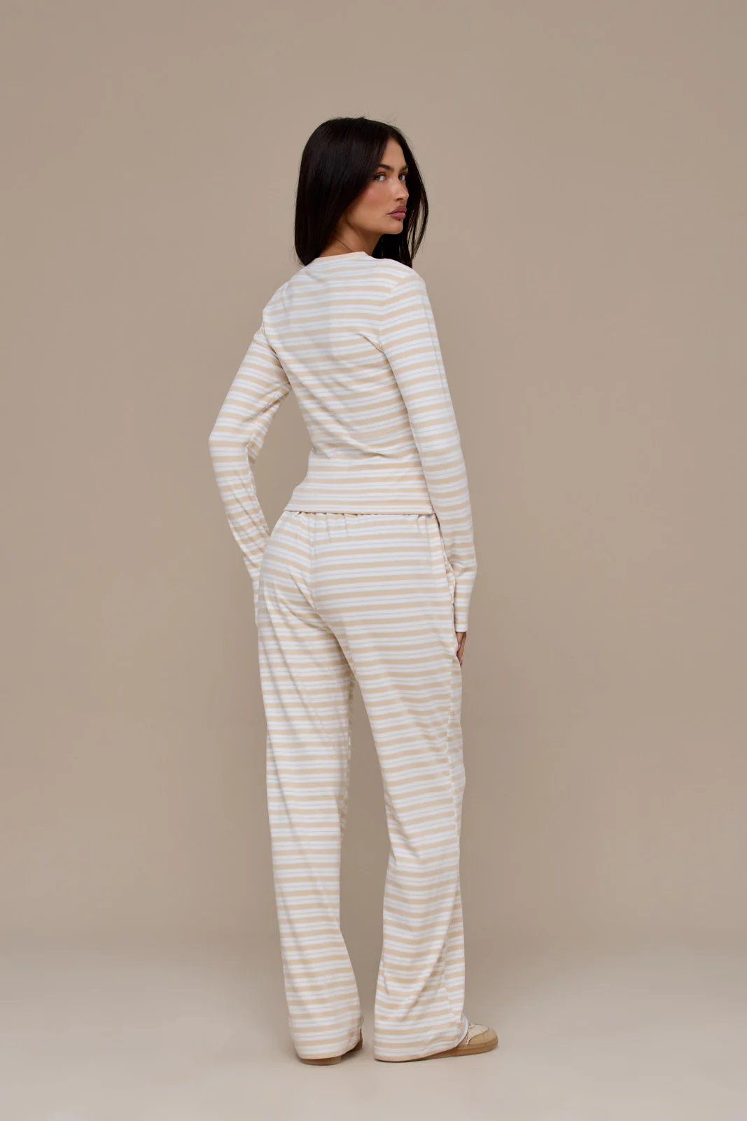 FRANKIE LONG SLEEVE ROUND NECK TOP | MILK & HONEY - Image 3