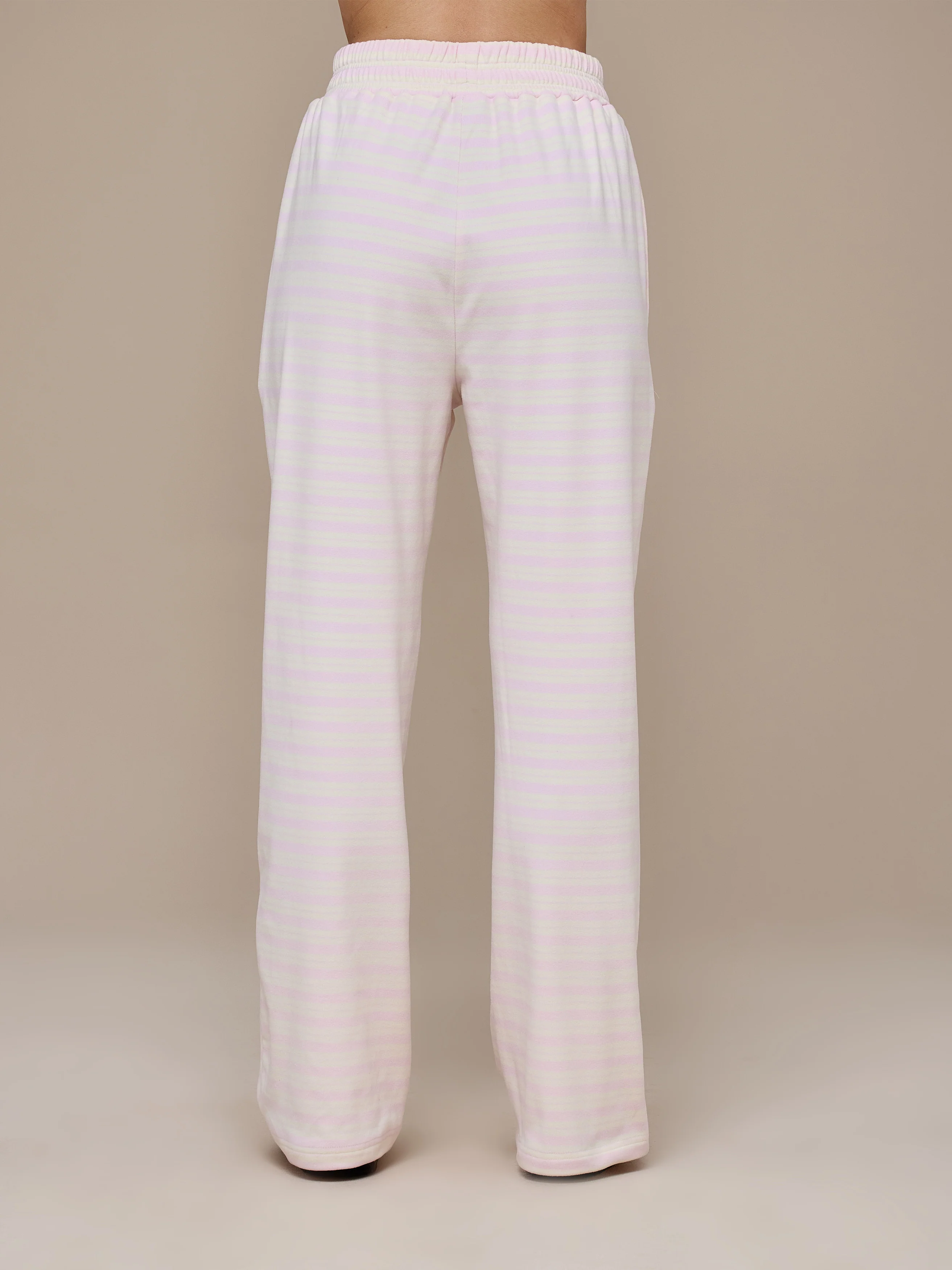 FRANKIE STRAIGHT LEG TROUSERS | PINK & LEMON - Image 5