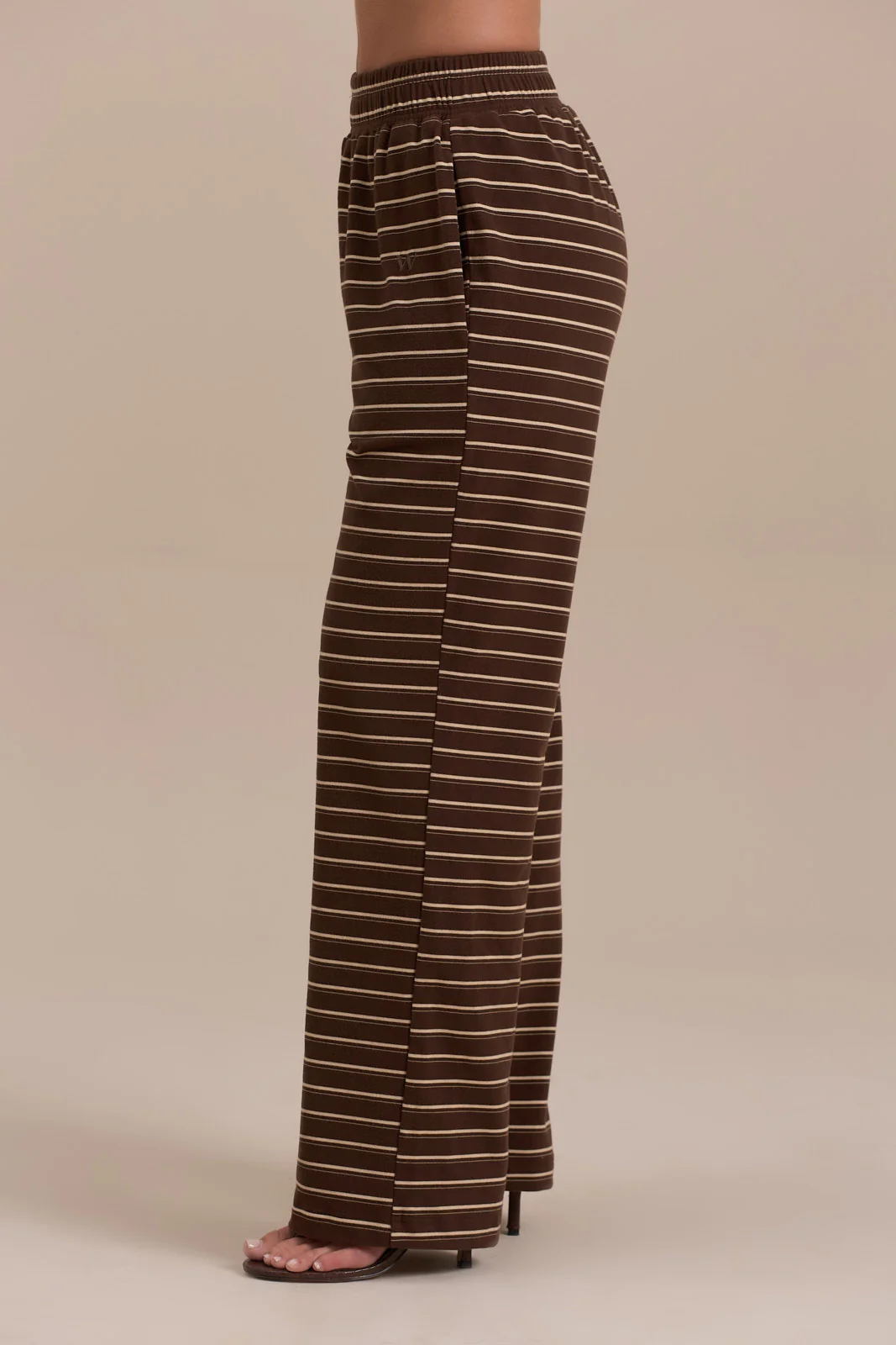 FRANKIE TROUSERS | CHOCOLATE STRIPE - Image 4
