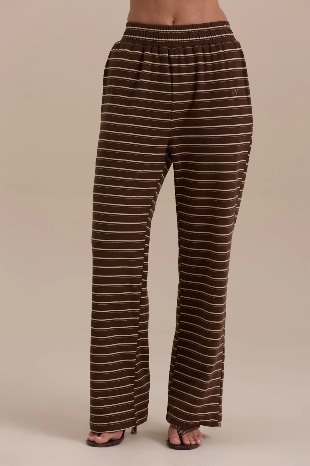 FRANKIE TROUSERS | CHOCOLATE STRIPE - Image 6