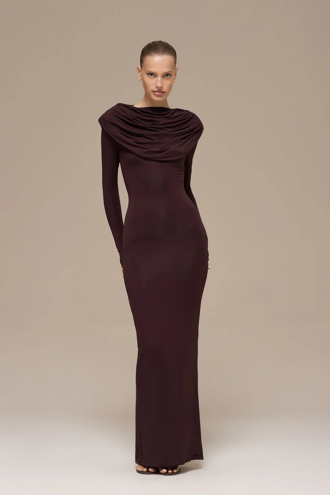 GRACE MAXI DRESS | ESPRESSO - Image 7