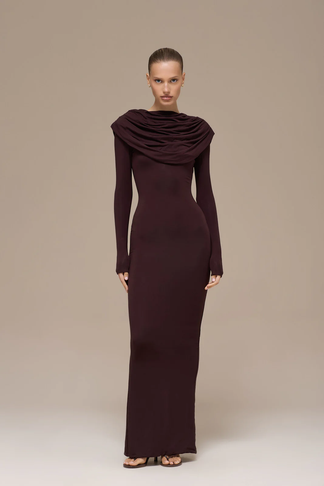 GRACE MAXI DRESS | ESPRESSO - Image 8