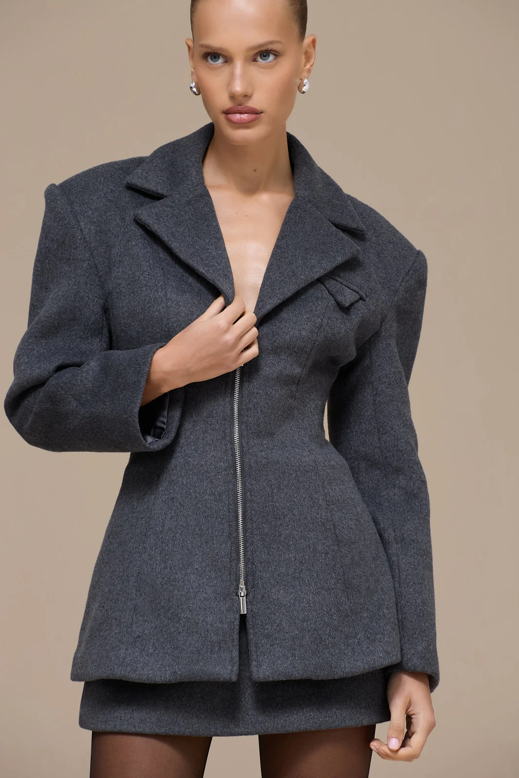 HANSA BLAZER | CHARCOAL - Image 11