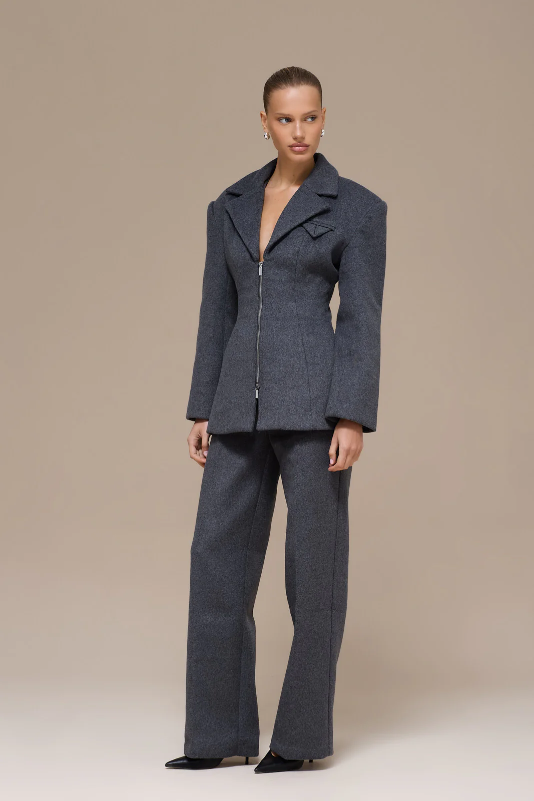 HANSA BLAZER | CHARCOAL - Image 12
