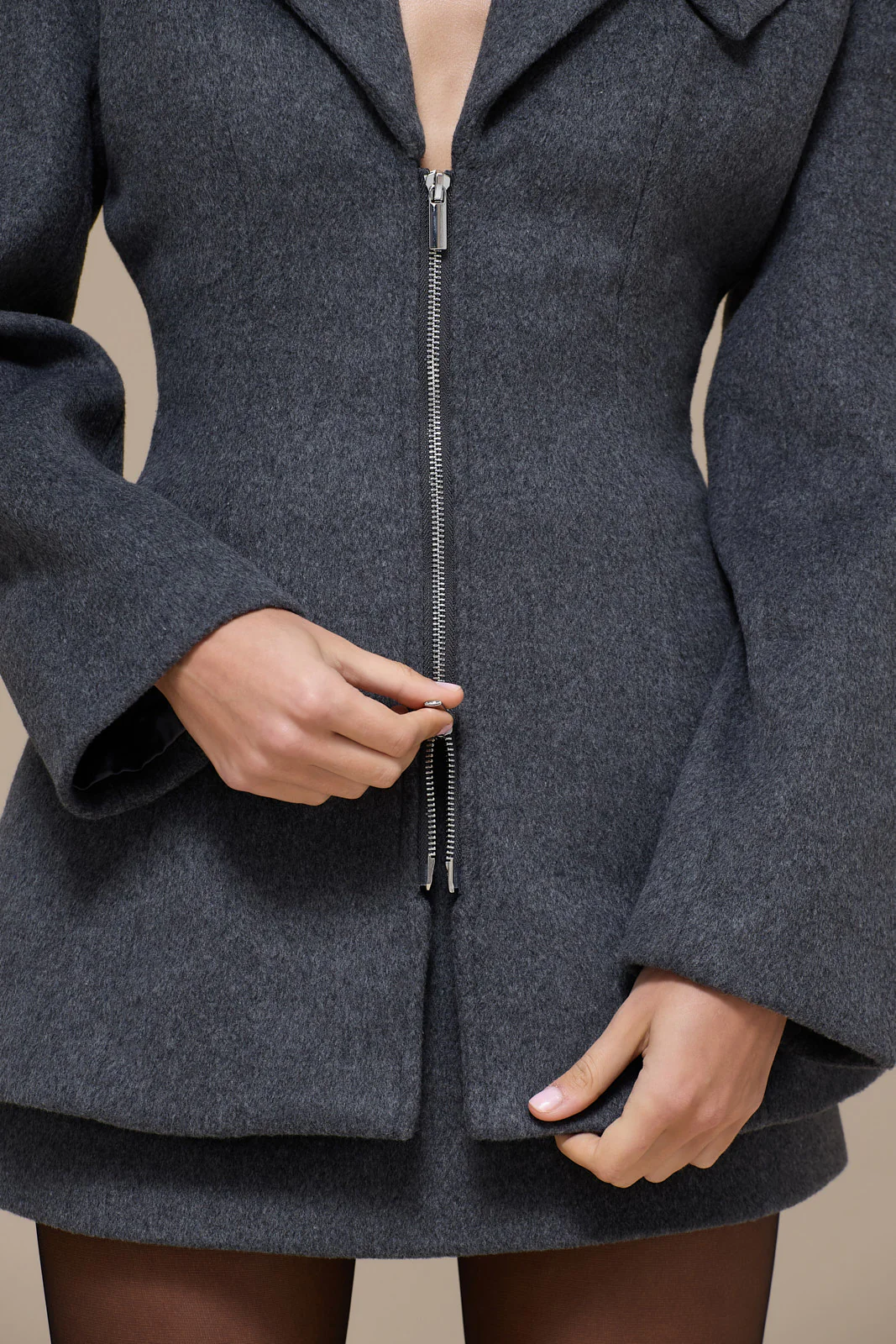 HANSA BLAZER | CHARCOAL - Image 3