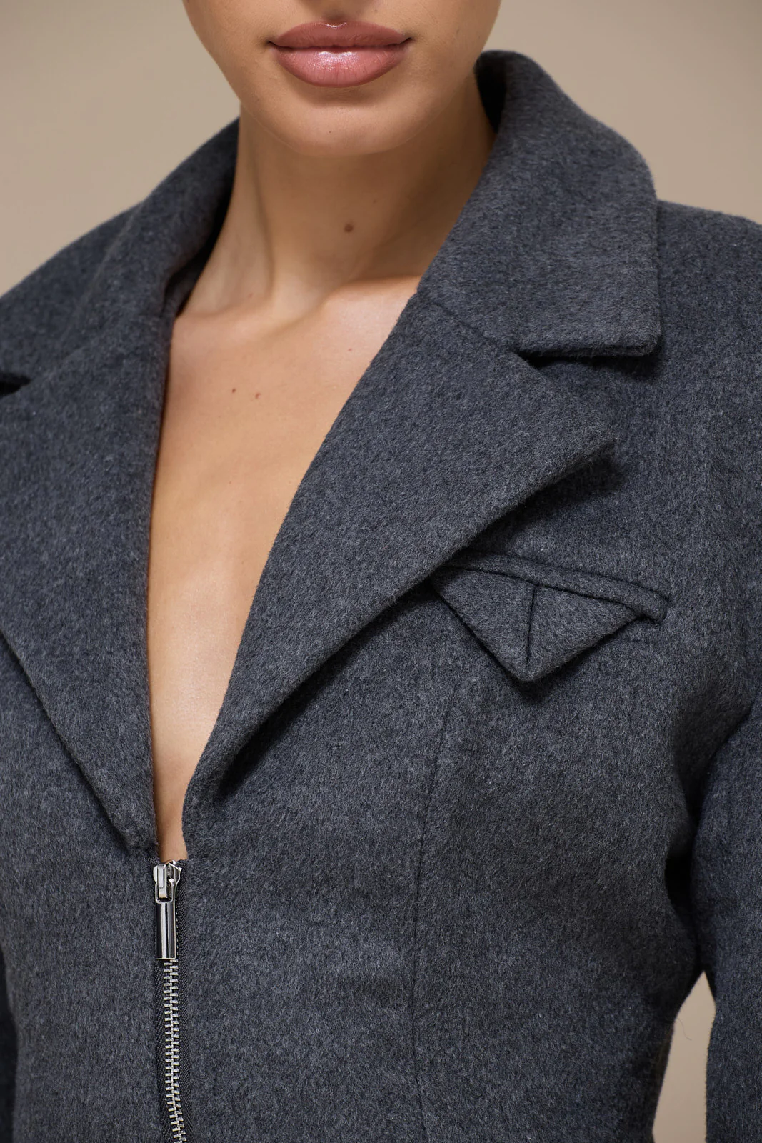 HANSA BLAZER | CHARCOAL - Image 4