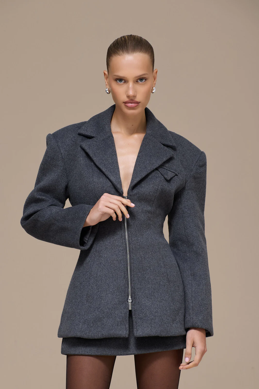 HANSA BLAZER | CHARCOAL - Image 6