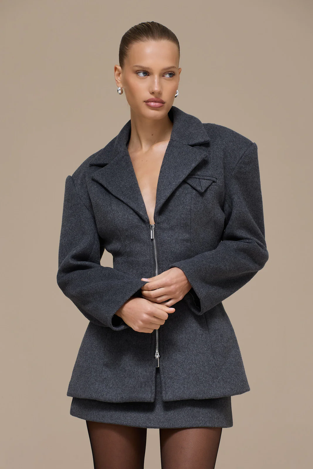 HANSA BLAZER | CHARCOAL - Image 8