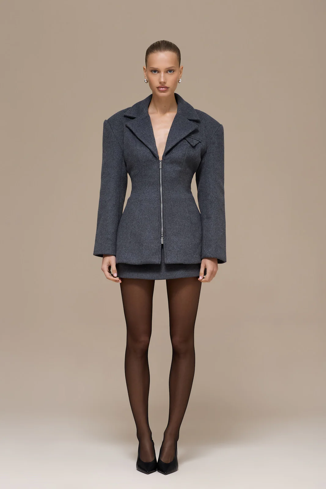 HANSA BLAZER | CHARCOAL - Image 9