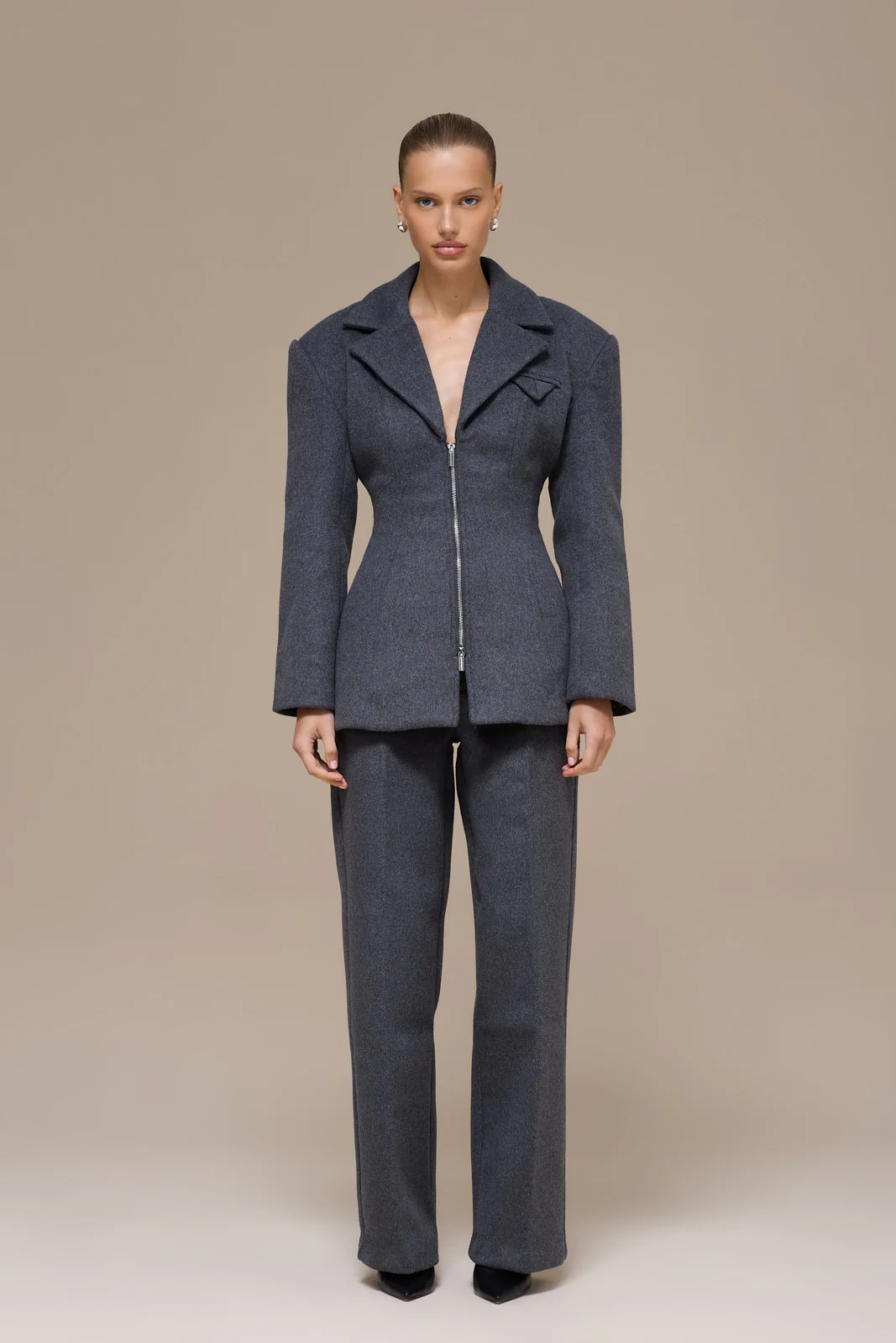 HANSA TROUSER | CHARCOAL - Image 6