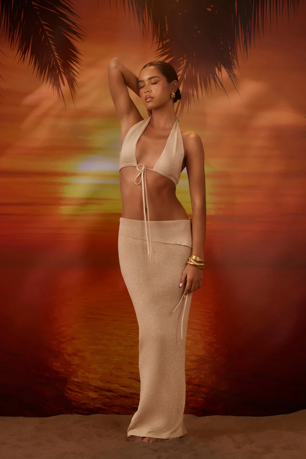 HEIDI CO-ORD | GOLD SPARKLE - SALE - Image 10