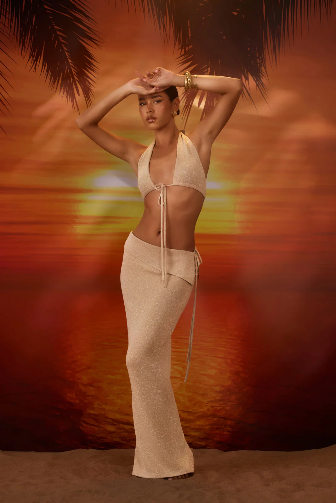 HEIDI CO-ORD | GOLD SPARKLE - SALE - Image 12