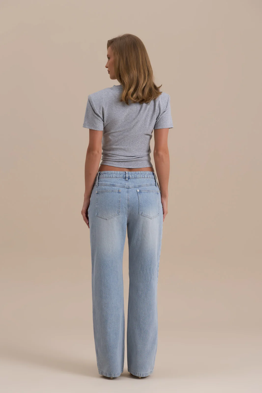 KNOT SO BASIC T-SHIRT | GREY - Image 5