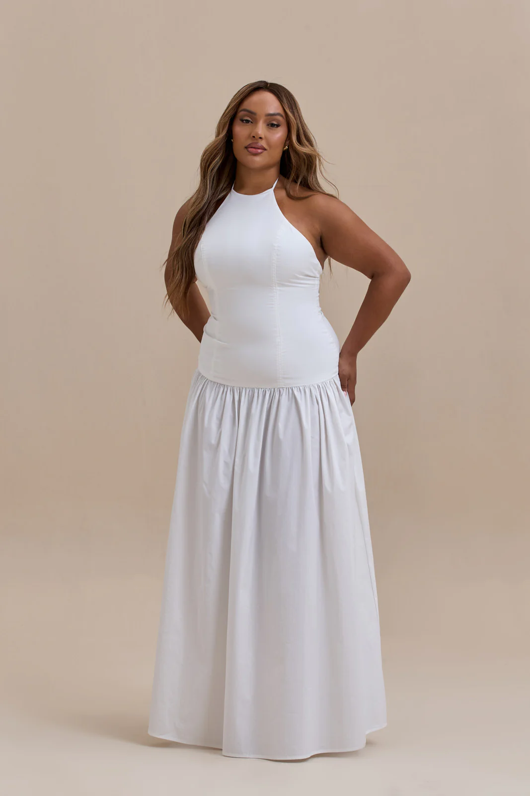 KYLIE MAXI DRESS | WHITE - SALE - Image 11