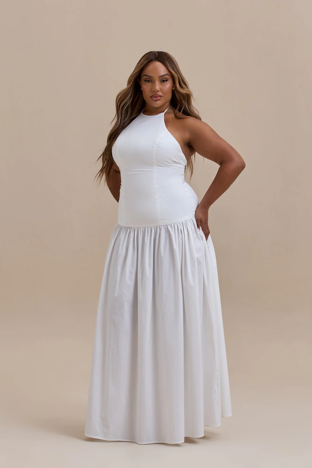 KYLIE MAXI DRESS | WHITE - SALE - Image 12