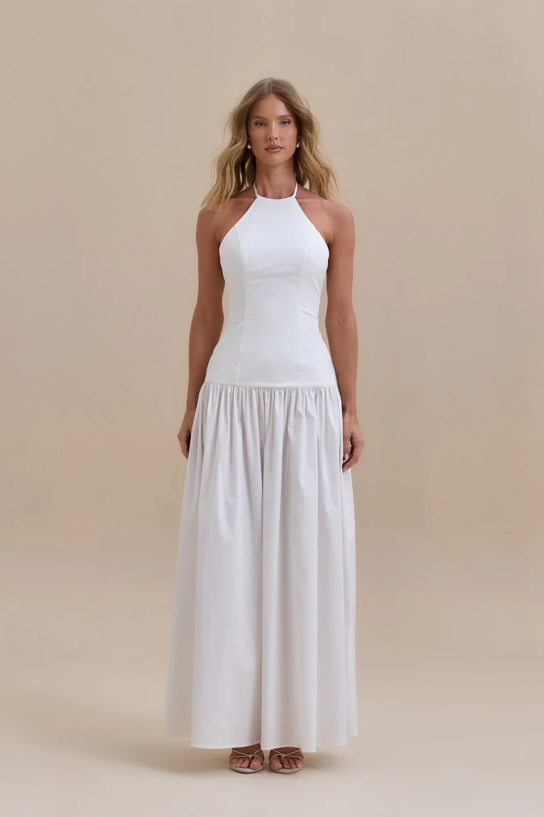 KYLIE MAXI DRESS | WHITE - SALE - Image 4