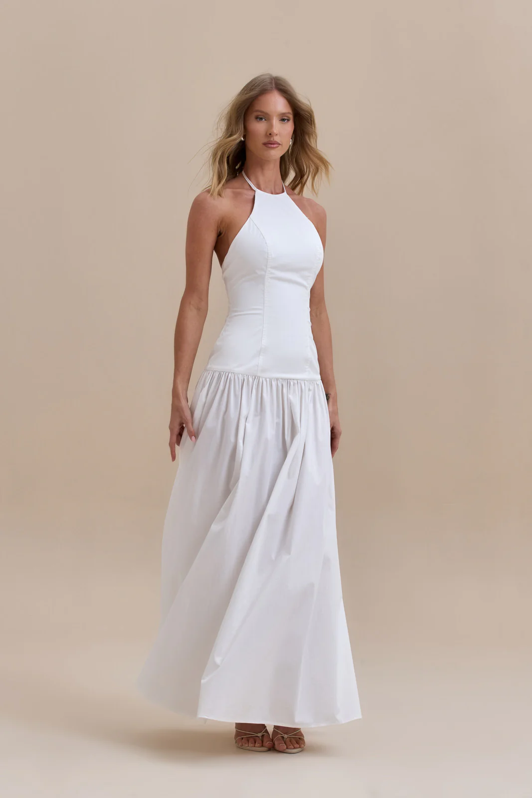 KYLIE MAXI DRESS | WHITE - SALE - Image 6
