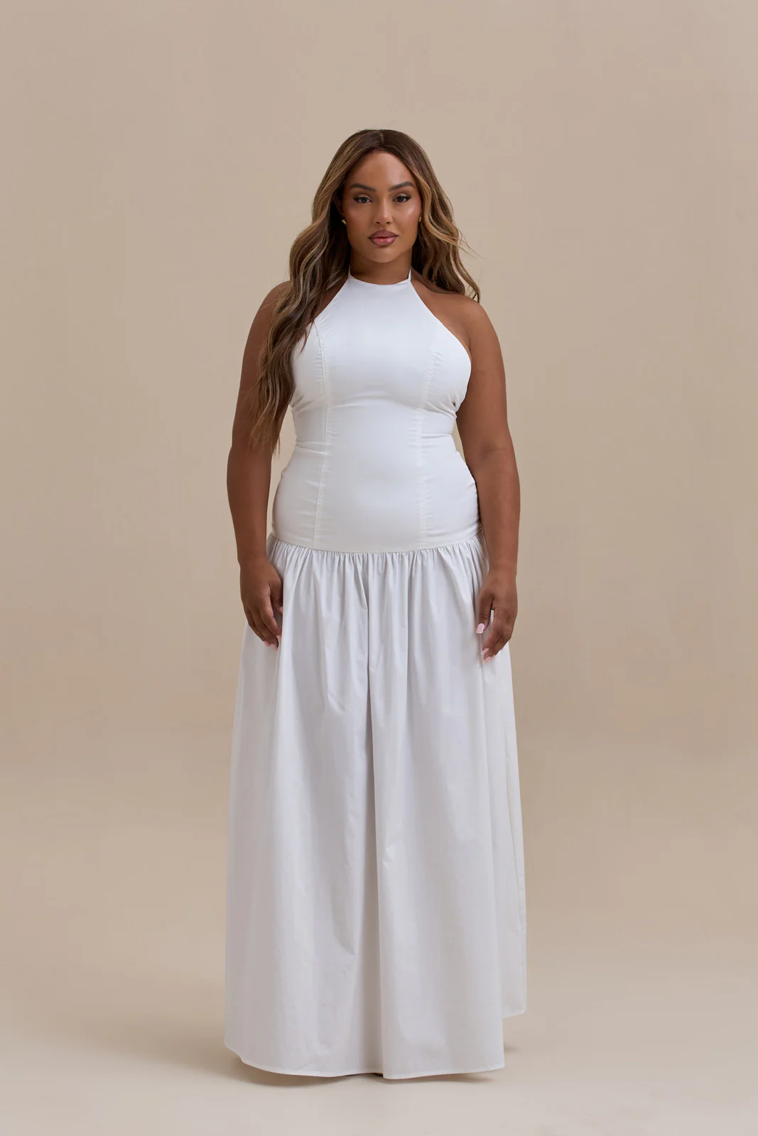KYLIE MAXI DRESS | WHITE - SALE - Image 8