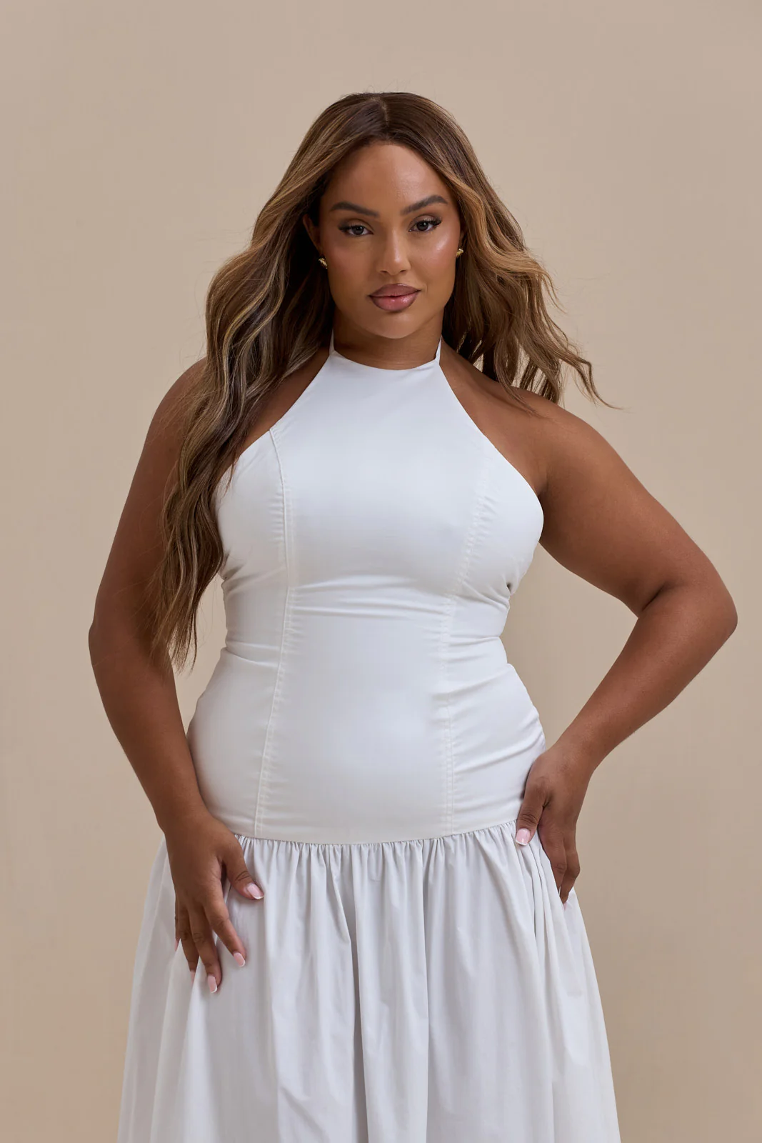 KYLIE MAXI DRESS | WHITE - SALE - Image 9