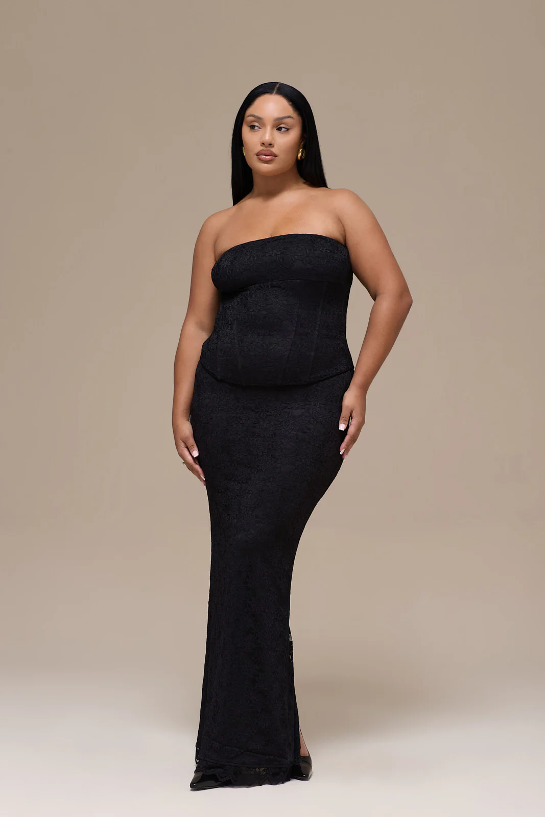LACIE CORSET TOP | BLACK LACE - SALE - Image 3
