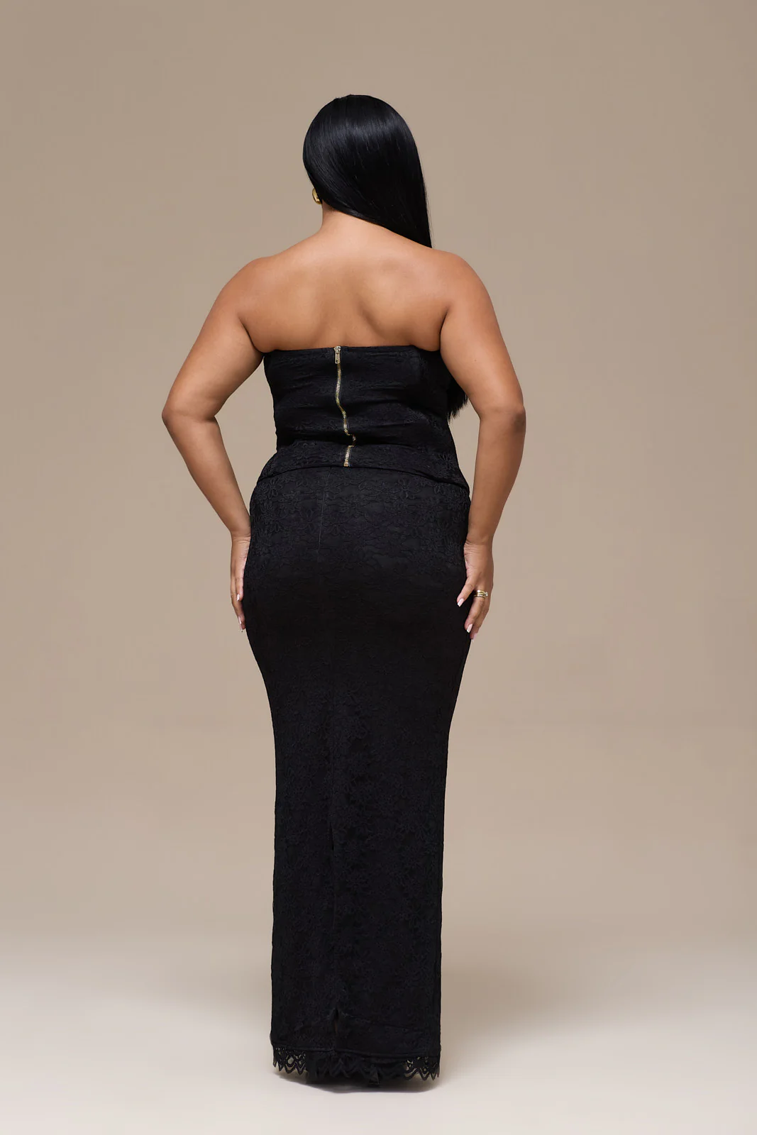 LACIE CORSET TOP | BLACK LACE - SALE - Image 4