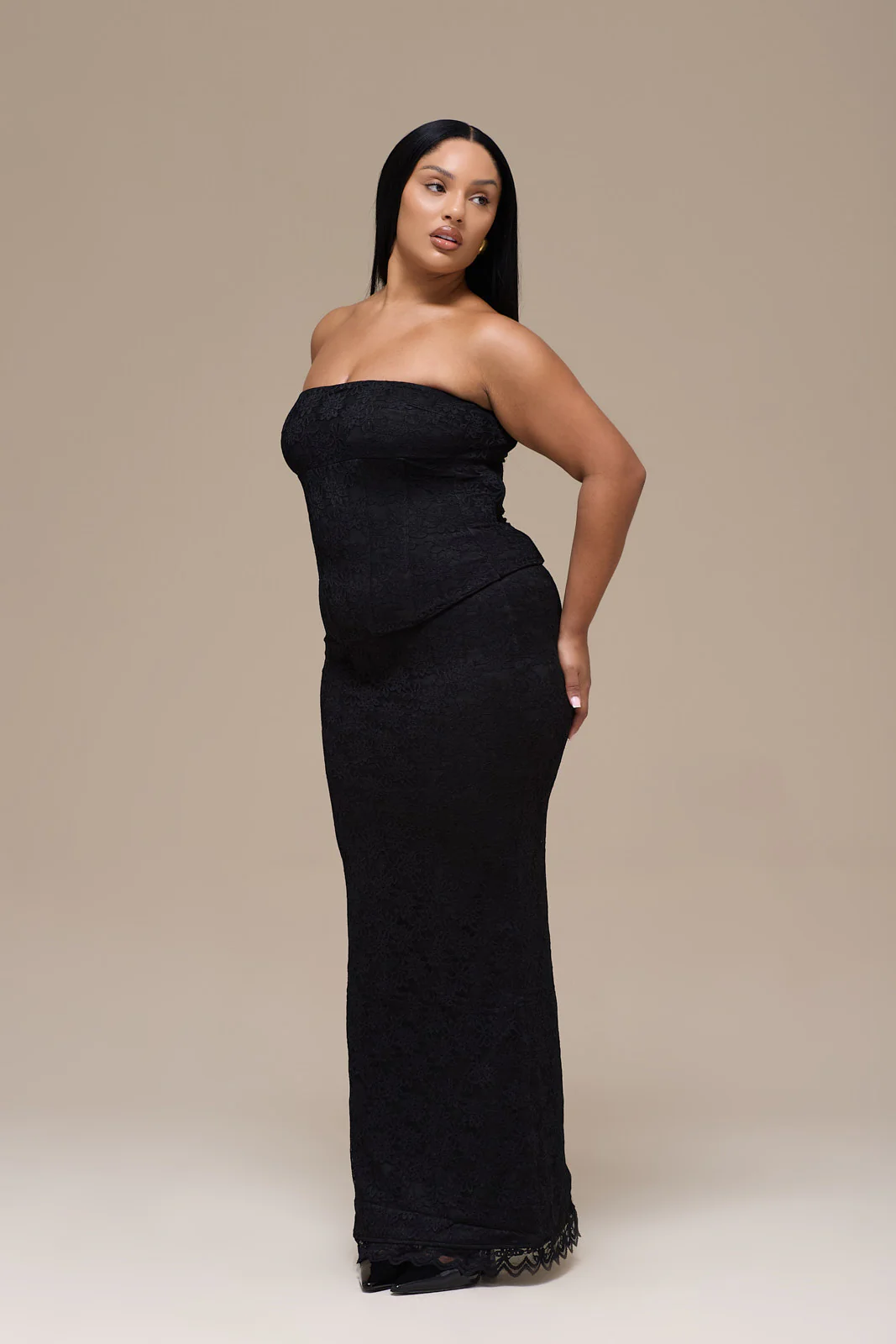 LACIE CORSET TOP | BLACK LACE - SALE - Image 6