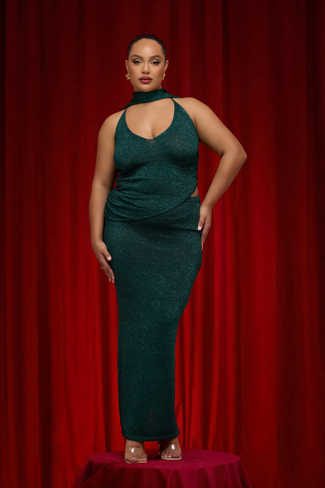 GISELLE CO-ORD | EMERALD - SALE - Image 3
