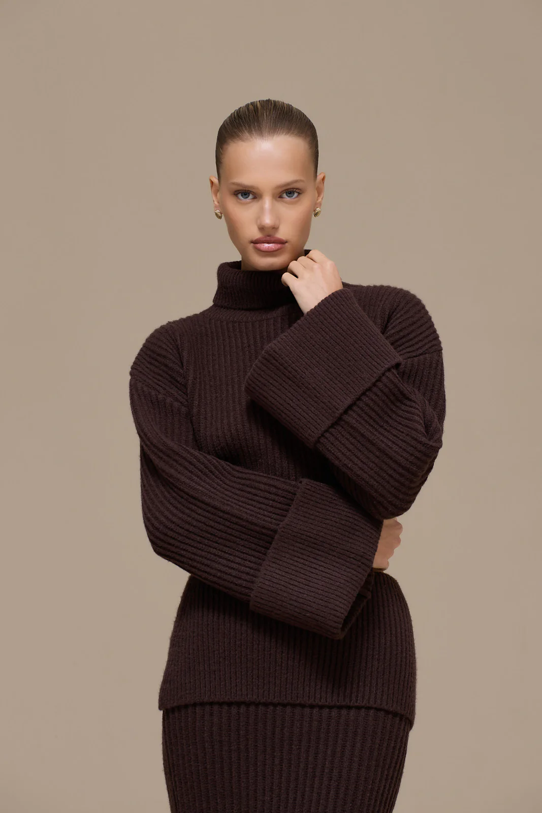 MABEL JUMPER | CHOCOLATE - Image 3