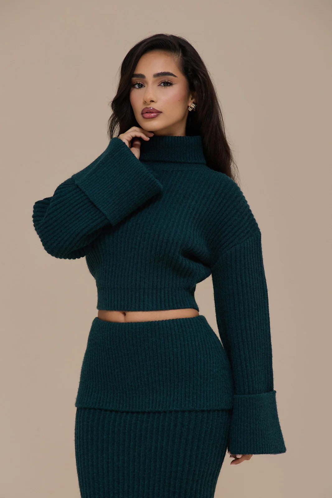 MABEL JUMPER | EMERALD - Image 6