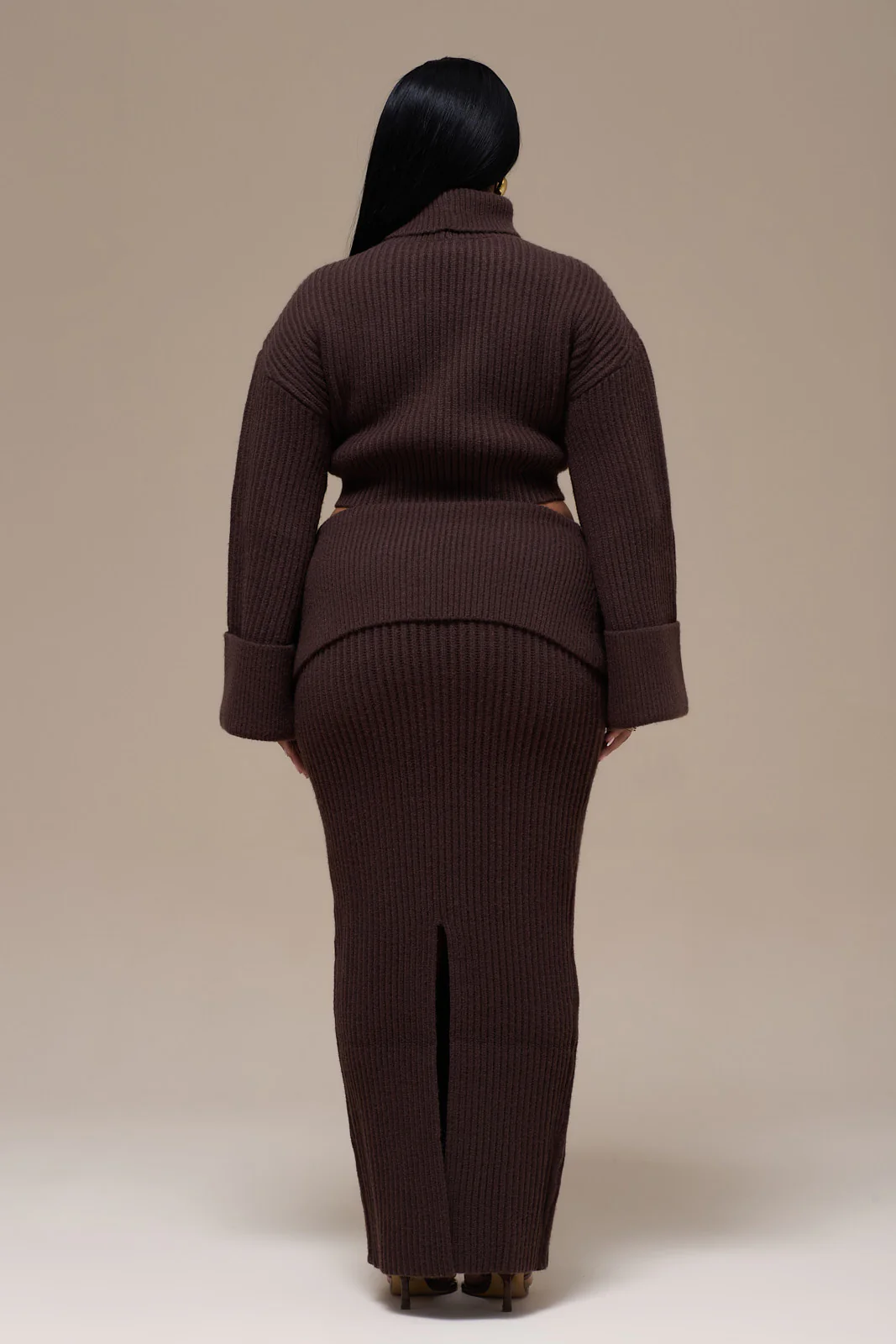 MABEL MAXI SKIRT | CHOCOLATE - Image 12